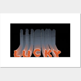 Lucky design Posters and Art